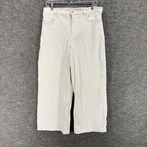 Gloria Vanderbilt Jeans Women 10 White Denim Light All Around Slimming Effect